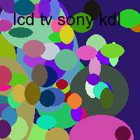 lcd tv sony kdl