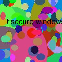 f secure windows mobile