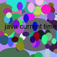 java current time